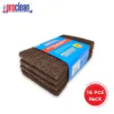 Picture of Abrasive Scouring Pad_ASP-0223-16 (Brown)_16 PCS PACK