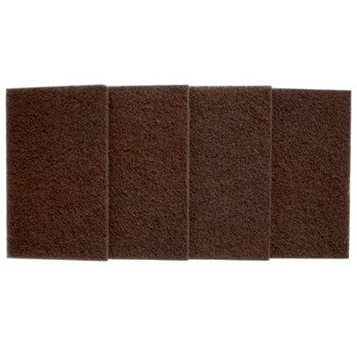 Picture of Abrasive Scouring Pad_ASP-0223-16 (Brown)_16 PCS PACK