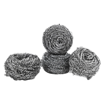 Picture of Stainless Steel Dish Scourers SS-0148-16 (16 Pack 20g) -
Scouring Pad, Pot Scrubber, Stainless Steel Scrubber,
 Steel Wool Scrubber, Metal Sponge