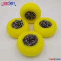 Picture of 12 PCS SS Ball with Sponge Scourer, Kitchen Cleaning Dish Sponge
 for Removing Hard Dirt, Oil, Non-Scratch Non-Stick Pan_BSS-9999-12
