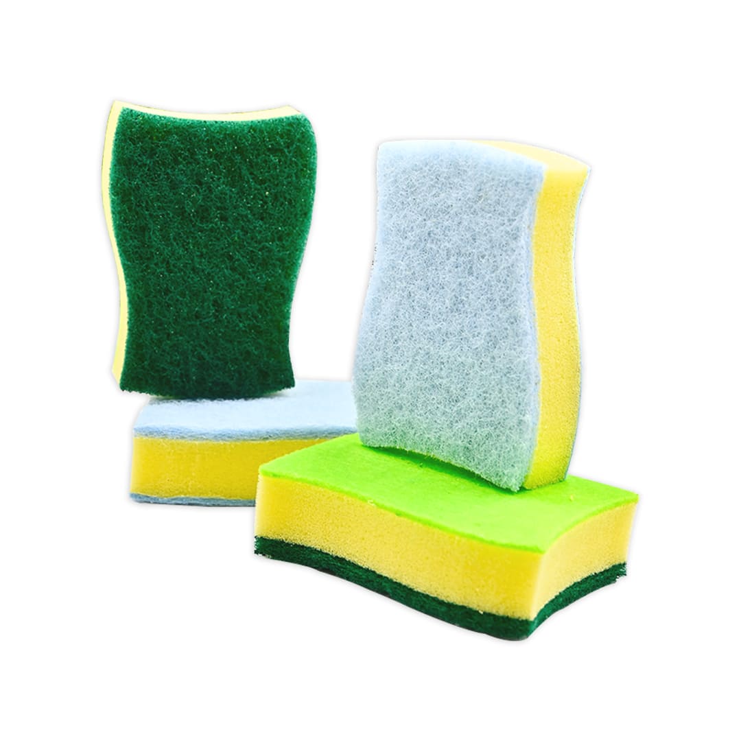 Picture of Two Way Scouring Sponge_12 Pcs Pack_SSP-9944