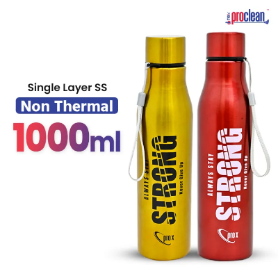 Picture of Proclean Stainless Steel Vacuum Insulated Cola Shape (1000ml)
Single Layer SS Non Thermal Printed Water Bottle_WB-2159
