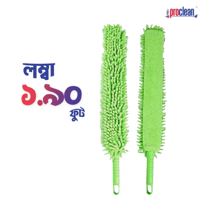 Picture of Proclean Household Cleaning Microfiber Chenille Duster CD-1893 
Flexible Brush for Car Fan Window Dusting Easy Cleaning