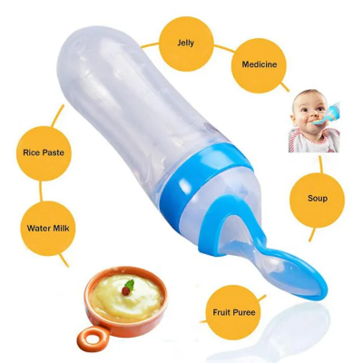 Picture of Baby Feeding Spoon and Bowl ((1 PCS ))- multicolor