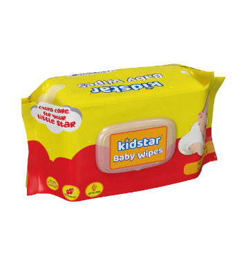 Buy Kidstar Baby Wipes (Pouch) 120 Pcs  at best price In Bangladesh