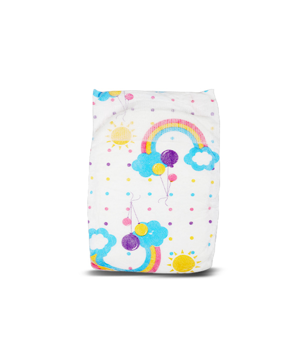 Picture of Rainbow Ultra Soft Baby Diaper Medium 50 Pcs 4-9 KG (Belt System) for Kids Dryness, Safety and Comfort (Kidstar Baby Wipes (Pouch) 120 Pcs - Free)