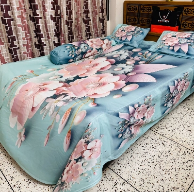 Buy China Premium 3D Design Bed Sheet - MS-970 at Best Price In Bangladesh