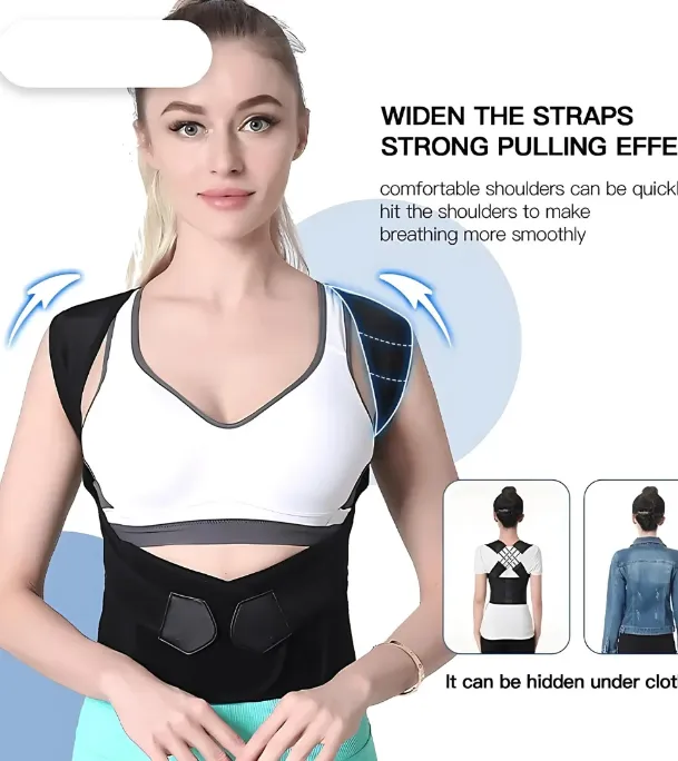 Buy Premium Adjustable Back Posture Corrector Belt for  at Best Price In Bangladesh