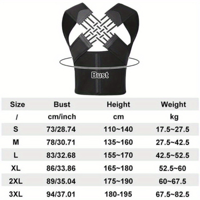 Buy Premium Adjustable Back Posture Corrector Belt for  at Best Price In Bangladesh