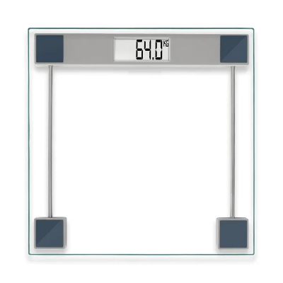 Picture of Transparents Glass Weighing Bathroom Scale Elite