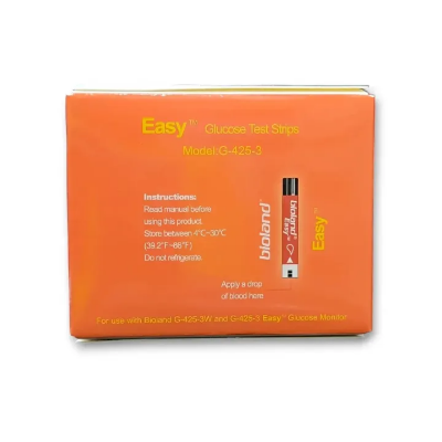 Buy Bioland Easy G-423ES Blood Glucose Test Strips – 50 Strips  at best price in Bangladesh