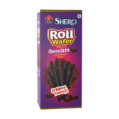 Buy Shero Premium Roll Wafer Chocolate (10 gm x 10 pcs) Online at Best Price