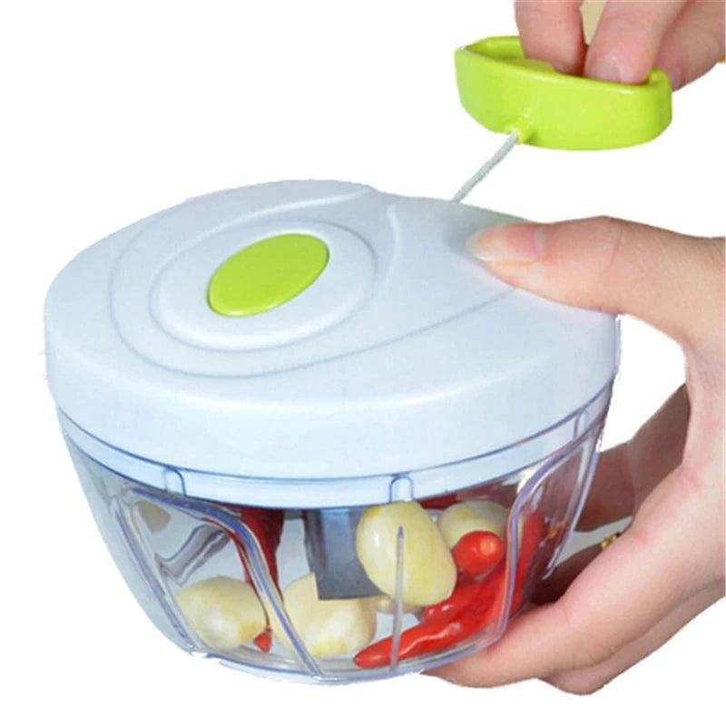Picture of Manual Vegetable Chopper Kitchen Speedy Chopper Garlic Cutter Vegetable
