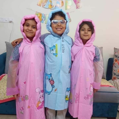Buy Beautiful Baby Rain Coat - Only Raincoat (Blue) at Best Price In Bangladesh