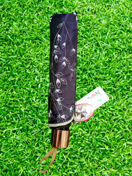 Buy Ladies Fashionable & Elegant Anti UV Sunshade Print Border Lace Umbrella Multicolor at Best Price In Bangladesh