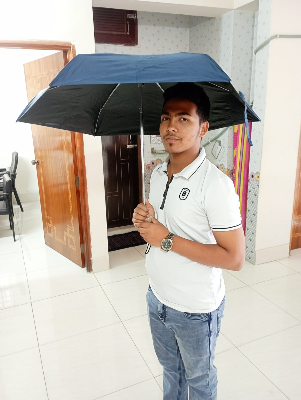 Buy Mini Umbrella Windproof Anti-UV Protection 5 Folding Umbrella at Best Price In Bangladesh