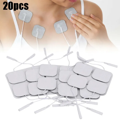 Buy 20 Pcs 2.0 MM TENS Machine Replacement Electrode Pads Self Adhesive 4CMX4CM Reusable Best price in Bangladesh