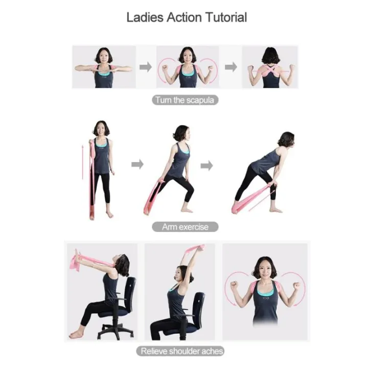 Buy 10pcs Resistance Bands Fitness Rubber band for Yoga Pilates Training Expander Elastic Strength Loop Bands for Crossfit Gym  price in Bangladesh