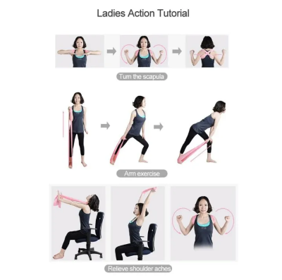 Buy 10pcs Resistance Bands Fitness Rubber band for Yoga Pilates Training Expander Elastic Strength Loop Bands for Crossfit Gym  price in Bangladesh