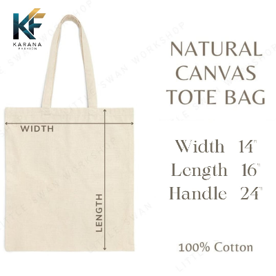 Buy Exclusive design printed Canvas Tote Bag with Zipper for ladies at Best Price in Bangladesh