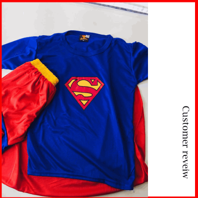 Buy Super Man Costume For Kids 2-10 Years at Best Price in Bangladesh