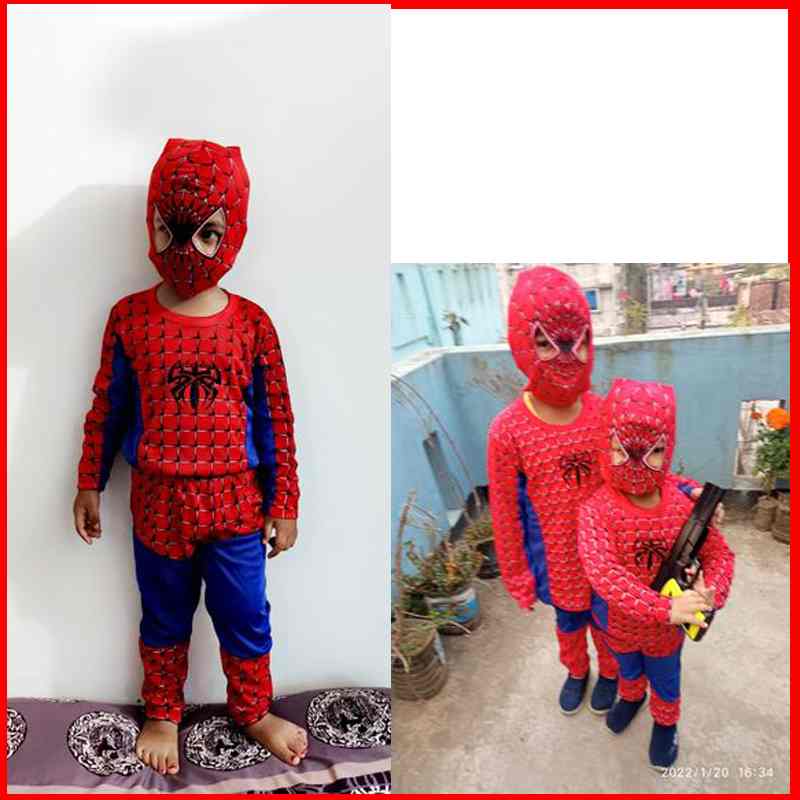 Buy Spiderman Baby Boys' Costume Local Fabrics at Best Price in Bangladesh