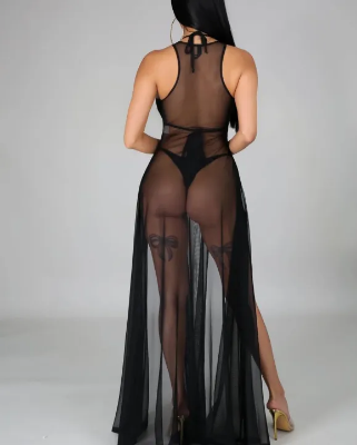 Buy Women O Neck Sleveless Beach Long Dress at Best Price in Bangladesh