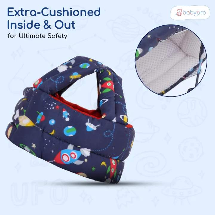 Buy Toddler Walking Safety Helmet Head Protector Adjustable Baby Infant No Bumps Head Protector Cushion Bumper Bonnet Kids Anti-Fall Safety Cap Hat for Walking Crawling Playing, 6-36 M at Best Price in Bangladesh