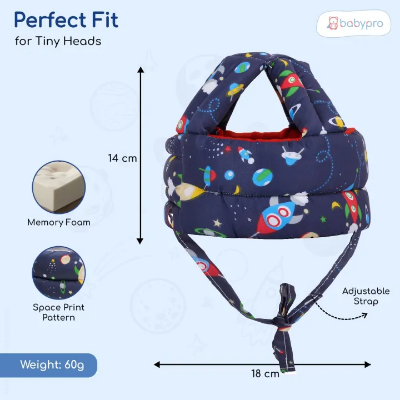 Buy Toddler Walking Safety Helmet Head Protector Adjustable Baby Infant No Bumps Head Protector Cushion Bumper Bonnet Kids Anti-Fall Safety Cap Hat for Walking Crawling Playing, 6-36 M at Best Price in Bangladesh