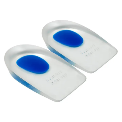 Buy Silicone Gel Heel Protector Insole Cups for Swelling, Pain Relief, Foot Care Support Cushion for Men and Women - 1 Pair (Medium) Pin at price in Bangladesh