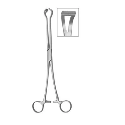 Buy Stainless Steel Tissue/Organ/Gland Holding Forceps- Babcock Tissue Forcep- 16 cmat price in Bangladesh