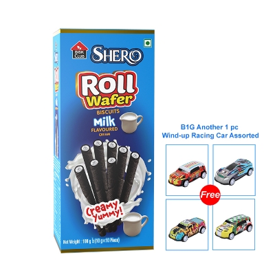 Picture of Shero Premium Roll Wafer Milk (10 gm x 10 pcs)