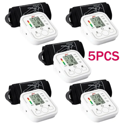  Buy 5pcs Blood Pressure Monitor Upper Arm Automatic Tonometer Digital Blood Pressure Meter BP Medical Sphygmomanometer Pulse at Best price in Bangladesh