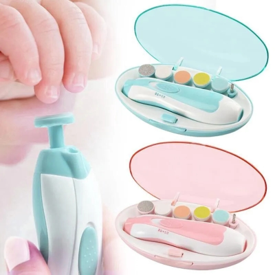 Buy "Electric Nail Trimmer - Baby / kids 6in1 Electric Baby & Adult Nail Trimmer - Baby Nail Clipper Nail Cutter Manicure & Pedicure - Newborn To Adult Portable at Best Price In Bangladesh