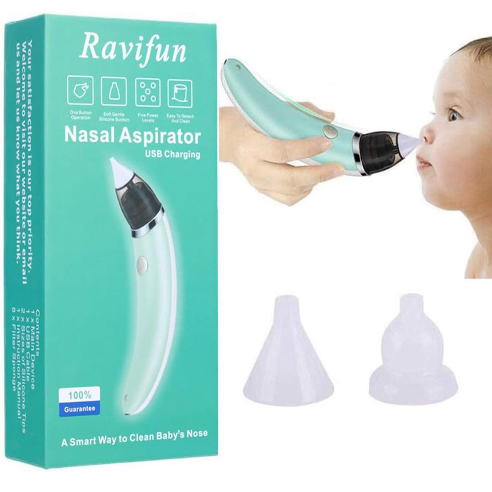 Buy "Baby/kids Nasal Aspirator Electric Nose Cleaner Sniffing Equipment for Children Clear stuffy noses Quickly & Gently- Cyclone " at Best Price In Bangladesh