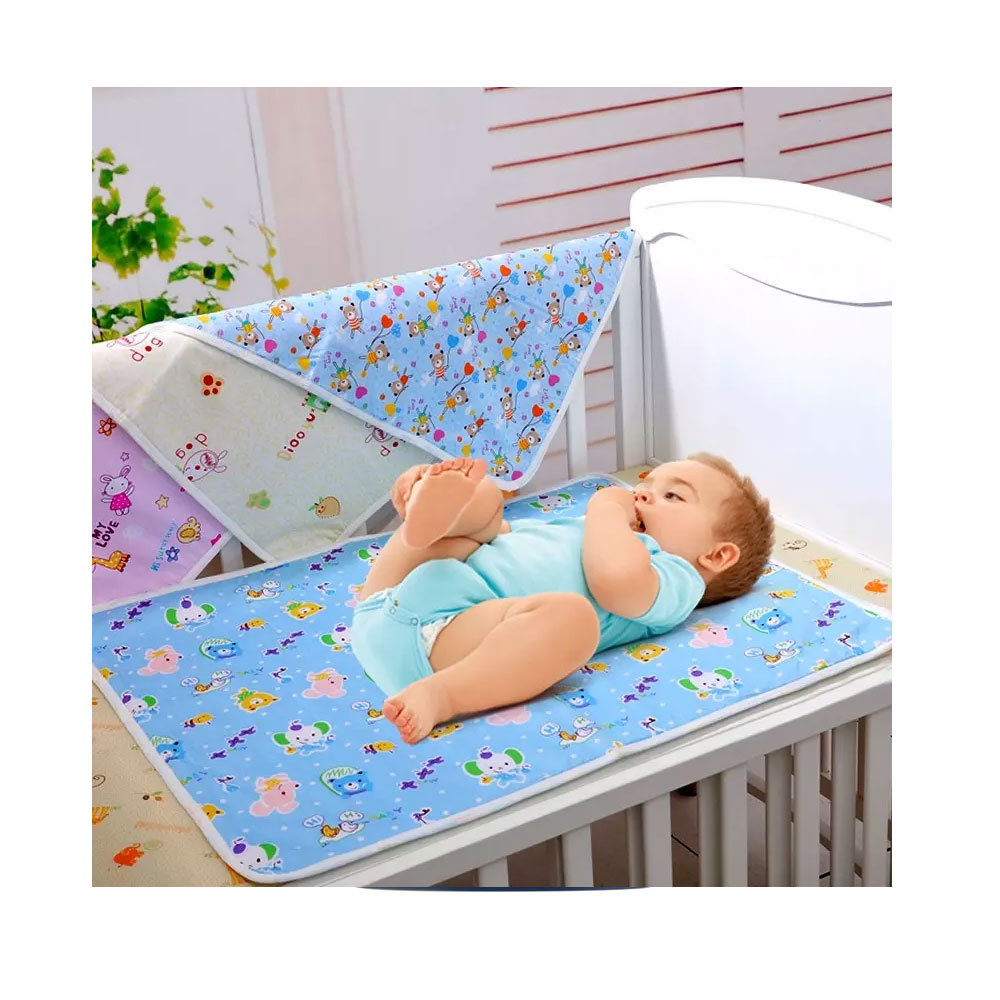 Buy "Double Sided Waterproof Baby Urine Mat (23/31 Inch)- Multicolor " at Best Price In Bangladesh