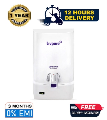 Picture of Livpure 7 Liter Glitz Silver RO UF Mineralizer Water Purifier (Best Price)
