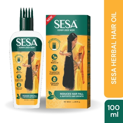 Buy  SESA Herbal Hair Oil - 100ml (India)   at Best Price In Bangladesh