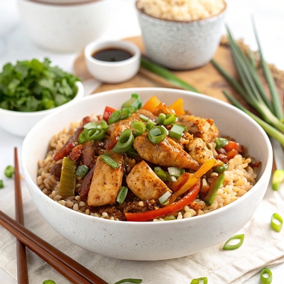 Buy Hunan Chicken Combo With Rice Online	