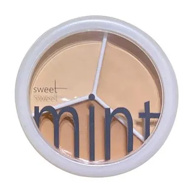 Picture of Sweet Mint Concealer, Tri-color Concealer Palette of Covers Acne Marks 