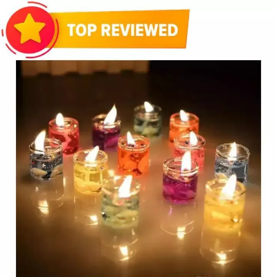 Picture of Jelly Candle Multicolor - 6pcs 