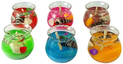 Picture of Jelly Candle Multicolor - 6pcs 