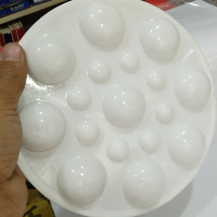 Picture of Color Plate ( Plastic) Round Shape - 1pcs