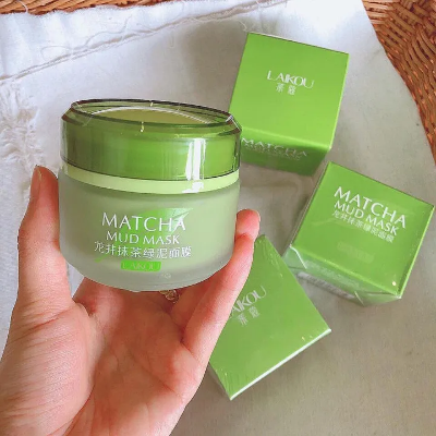 Picture of Authentic Laikou Matcha Mud Mask Facial Cream -85g 