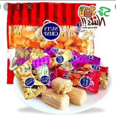 Picture of TWINFISH Nuts Crisp Candy/Kacang Tumbuk (500g)
