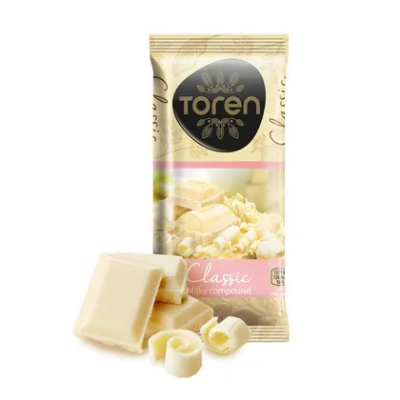 Picture of Toren Classic White Chocolate 52gm