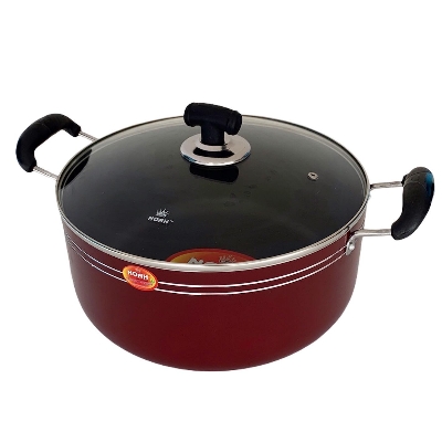 Buy Noah nonstick Casserole With Glass Lid - 24.5cm at Online best price in Bangladesh