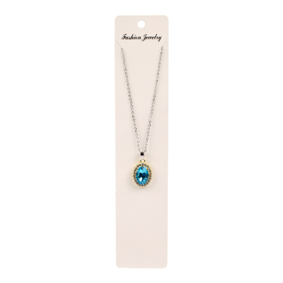 Buy Rose Gold Blue Topaz Necklace at Best Price in Bangladesh