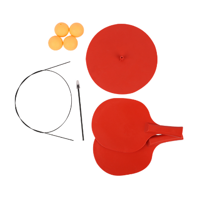 Buy Table Tennis Trainer Elastic Shaft, Pong Balls Paddles Set Training Device Practice Ball with 2 Rackets and 3 Balls for Indoor Outdoor Play at Best Price in Bangladesh
