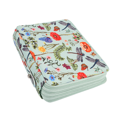 Buy Pencil Case Holder Slot - Holds 120 Pencils with Zipper Closure,Large Capacity Pen Organizer for Watercolor Pens or Markers at Best Price in Bangladesh